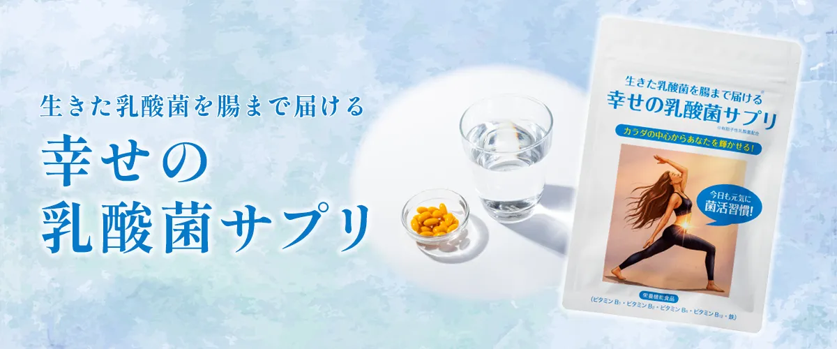 幸せの乳酸菌サプリ